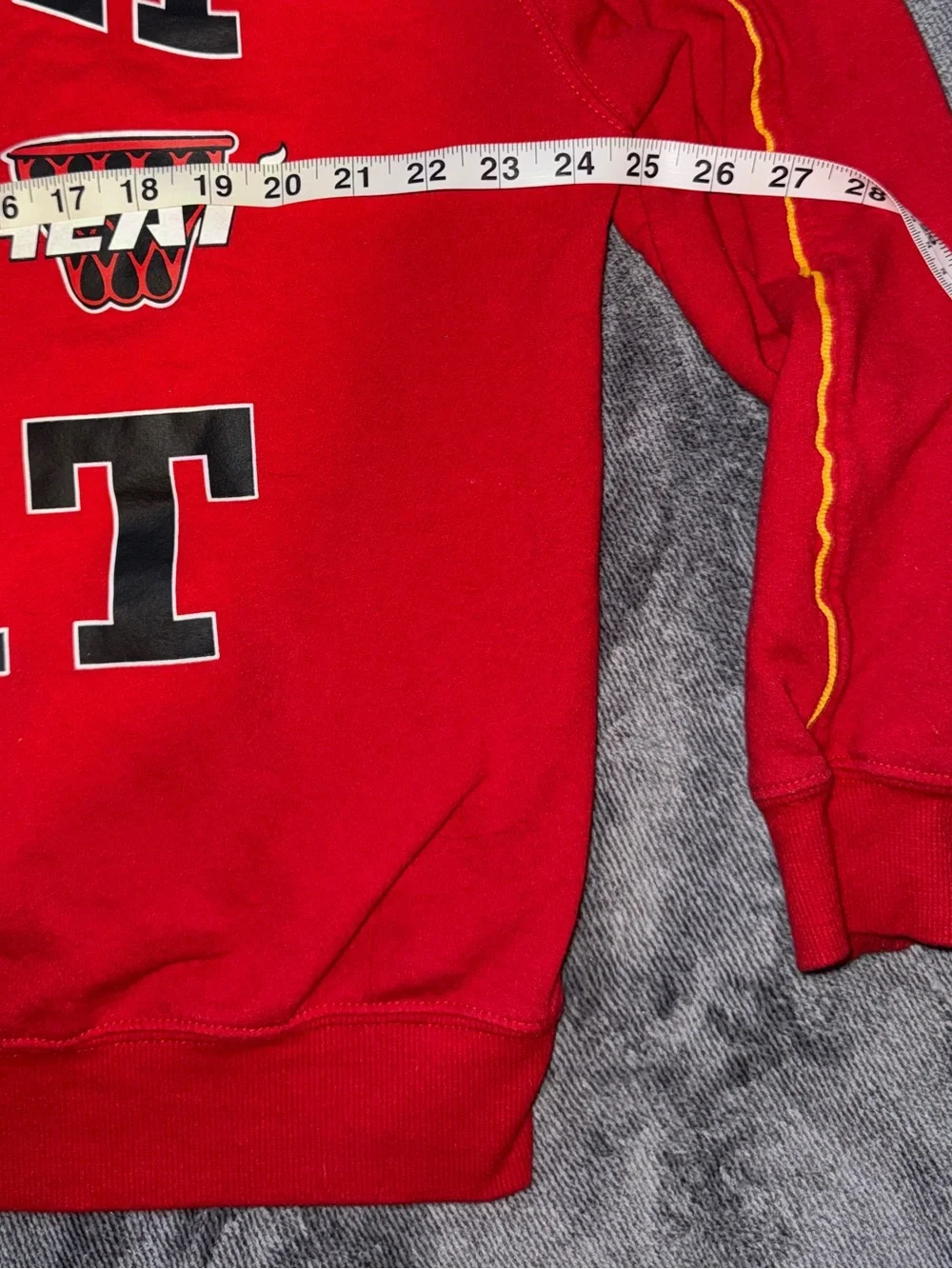 Miami Heat NBA Red Graphic Crewneck Sweatshirt